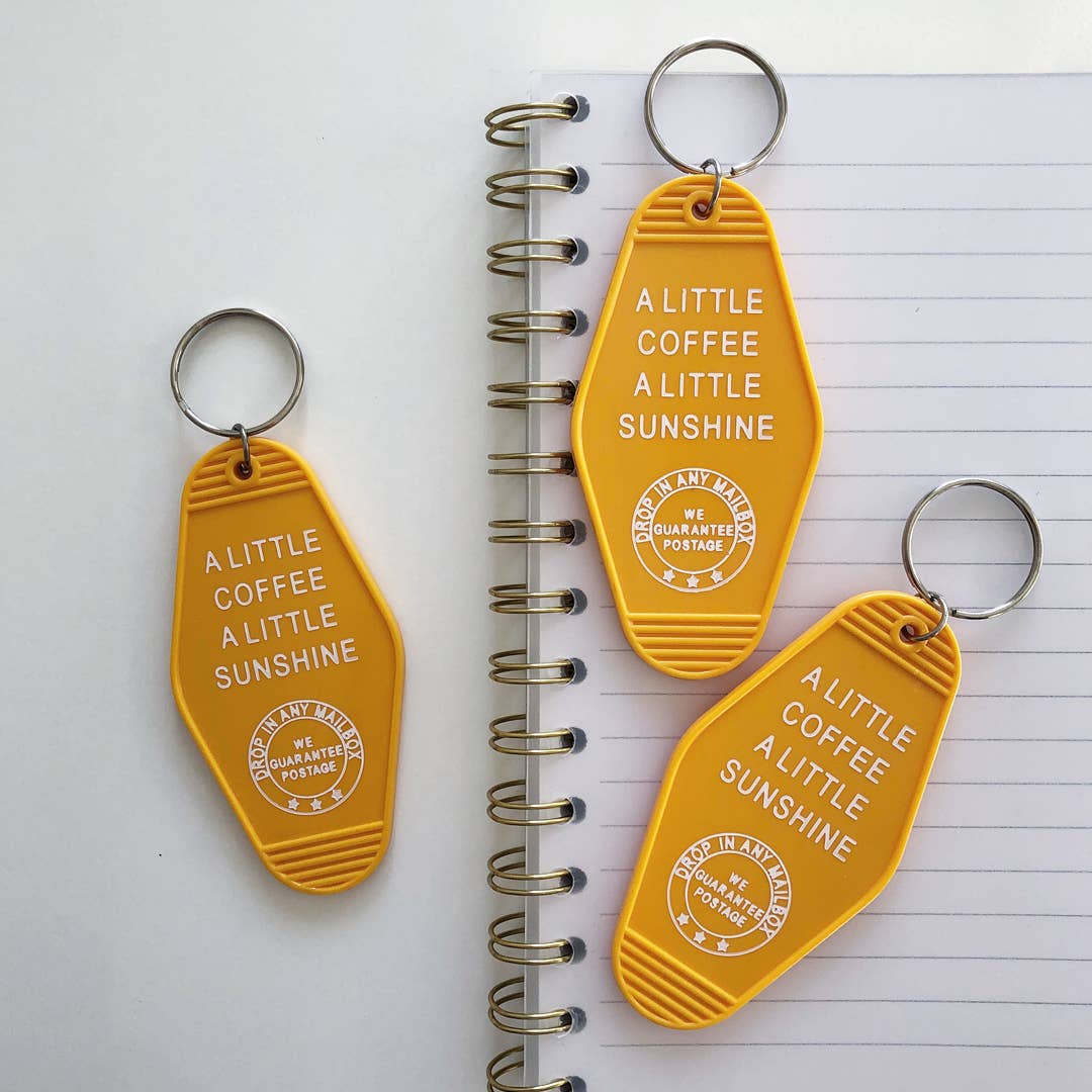 pixel paper hearts - Wholesale Keychain - Unisex - Retro Keychain - Coffee and Sunshine Key Tag2