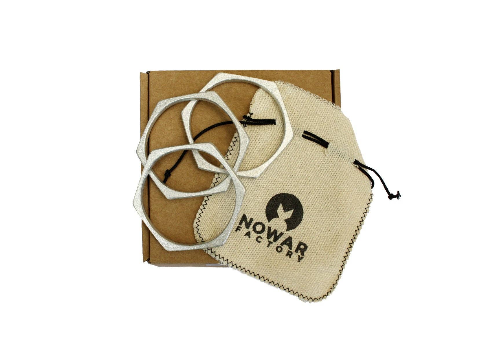 No War Factory s.r.l. - Wholesale Bangle Bracelet - Hexagonal Bangle Box2