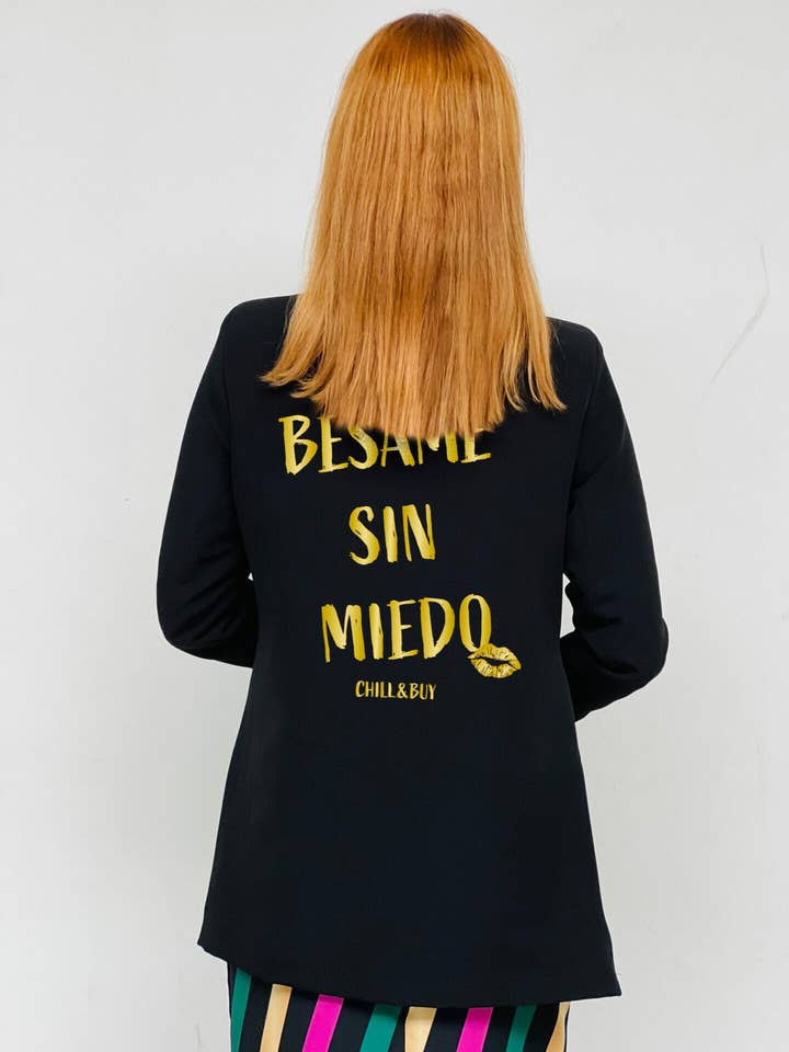 Bésame Dorado Smoking Blazer for wholesale by Chill&Buy