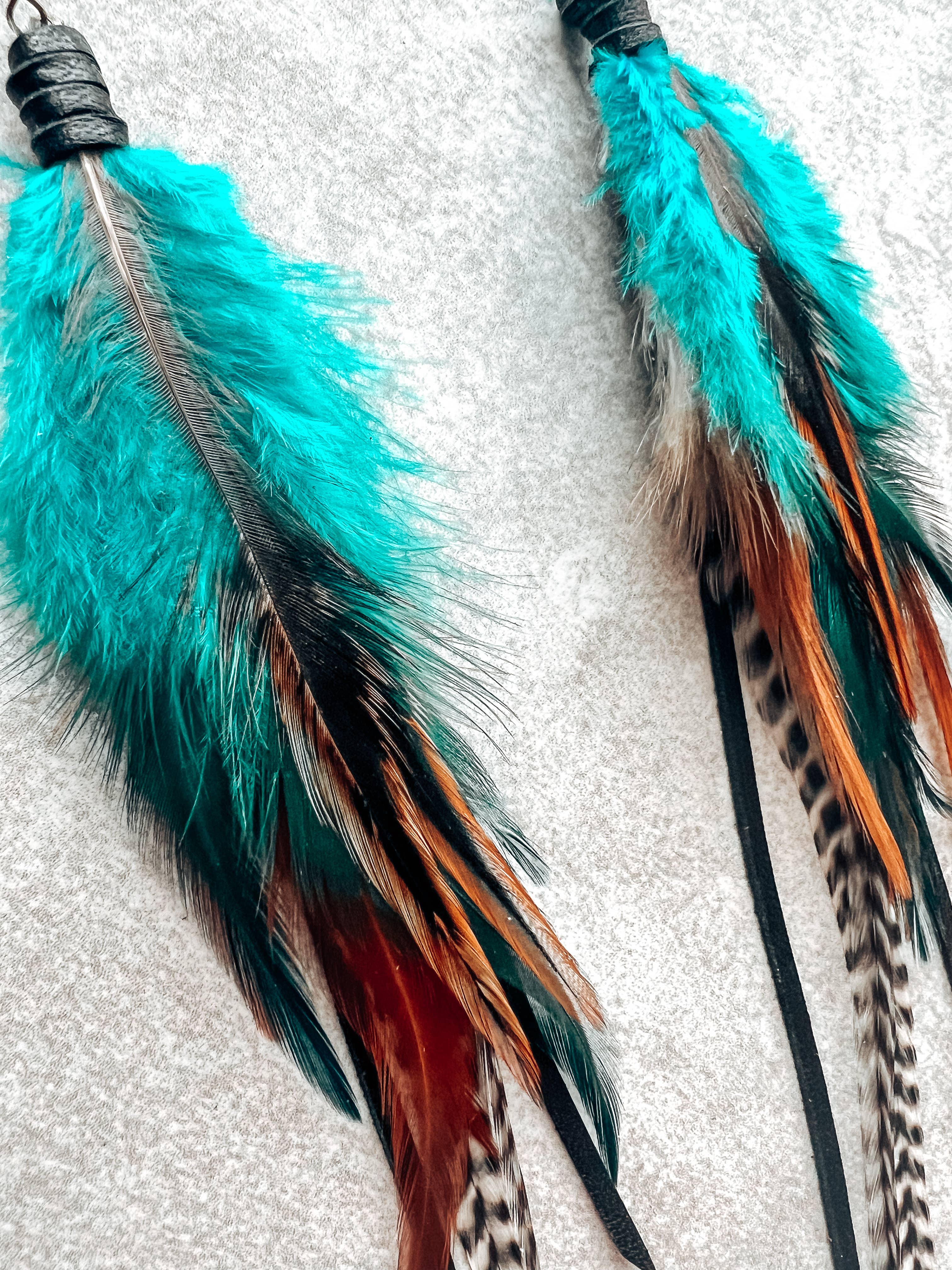 Fringed In Faith - Wholesale Tassel Earrings - Willow Creek Feather Earring6