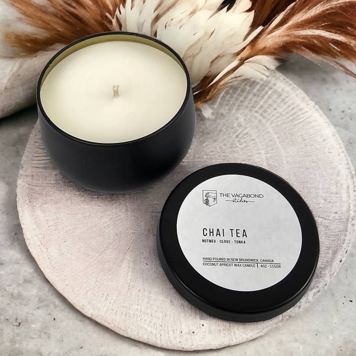 Bougie Thé Chai pour la vente par The Vagabond Studios