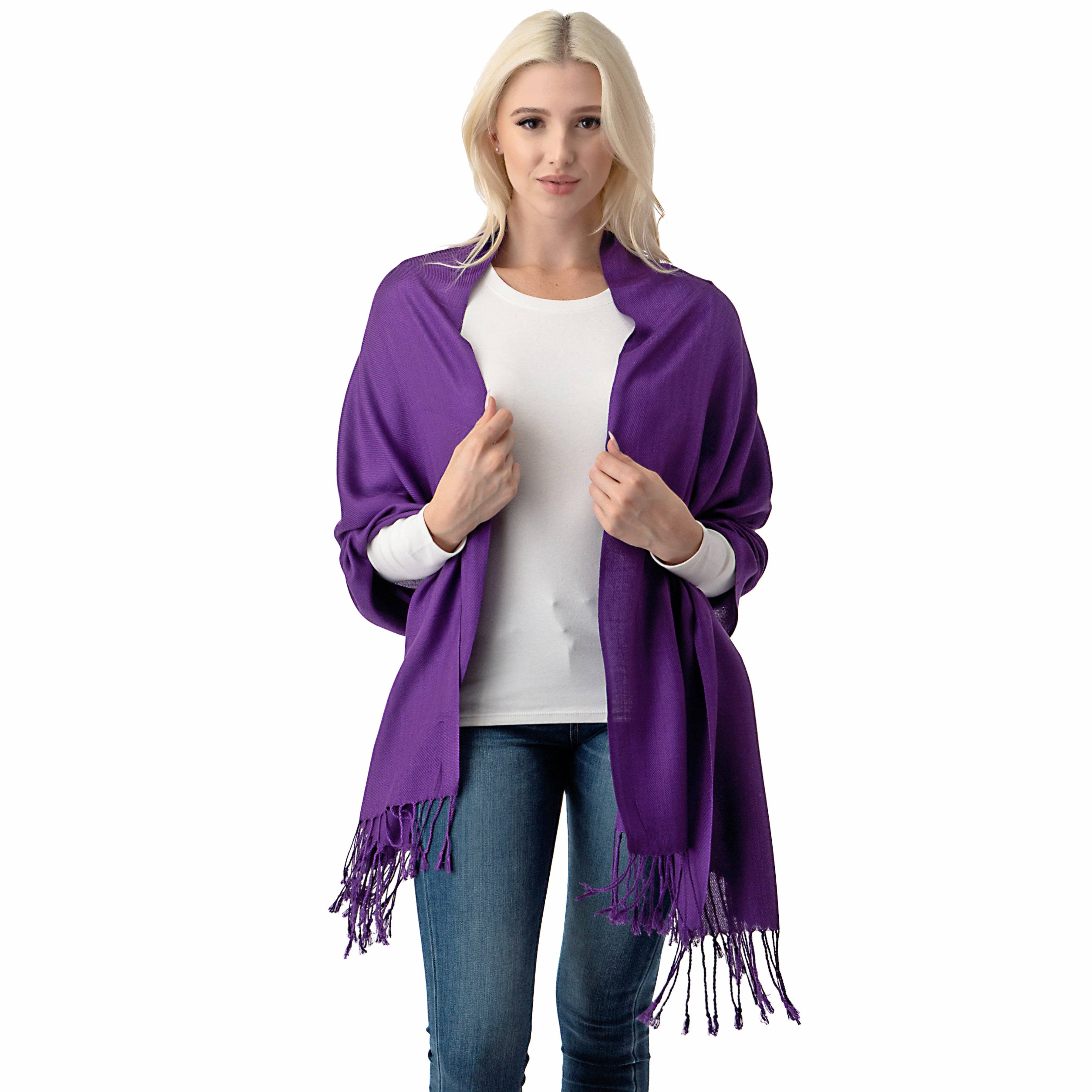 TAPA fashion - Wholesale Wrap - Women's - Plain Pashmina PP1028A (12PC)7