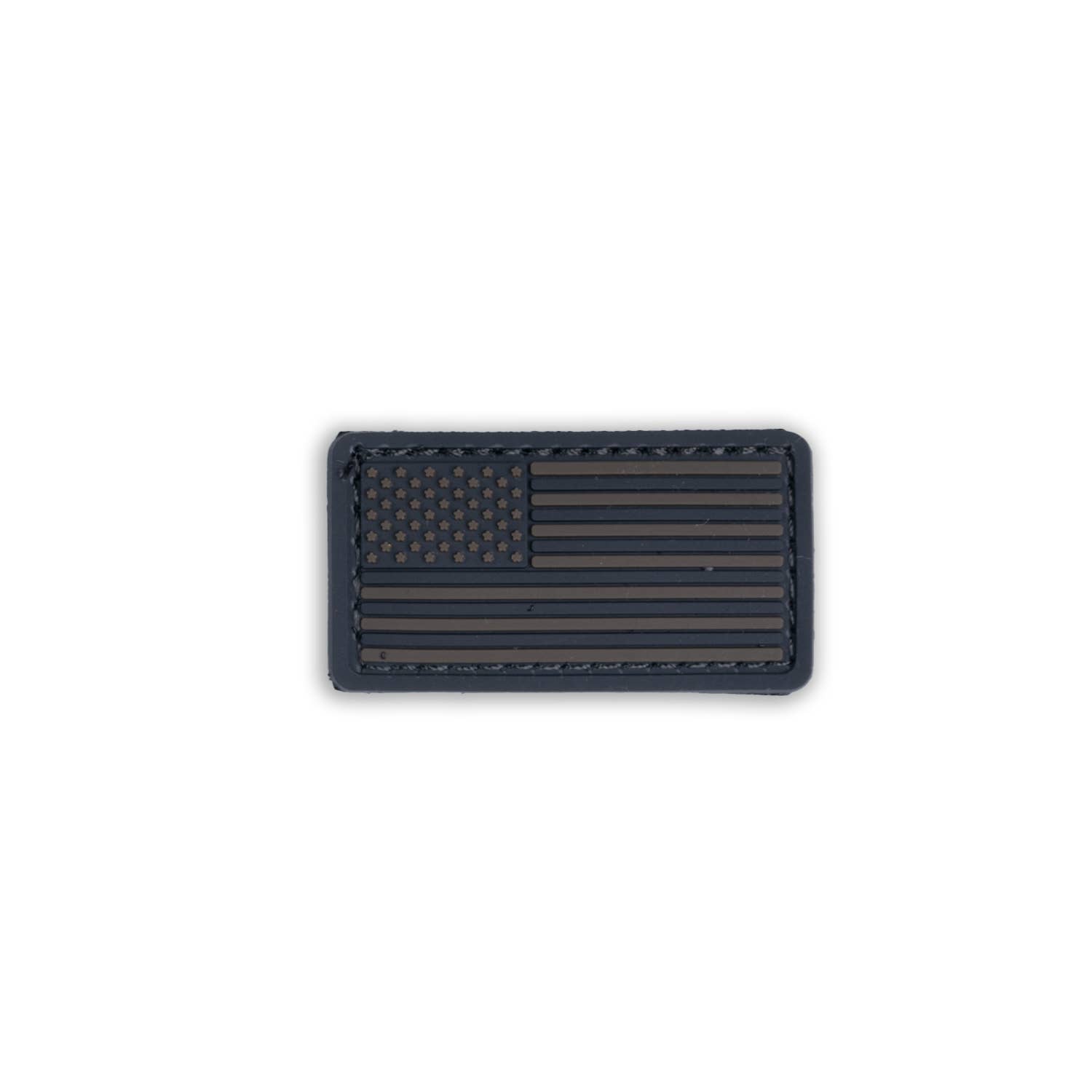 BOSS DOG BRAND, INC. - Wholesale Pet Collar - Dog - USA Stealth Flag Rubber Velcro Patch for Collars0