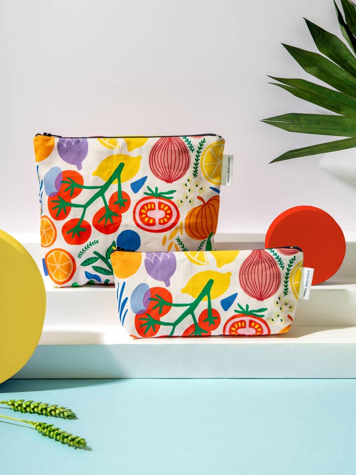 Pouch Bag Tomato Salad for wholesale by Teresa Rego