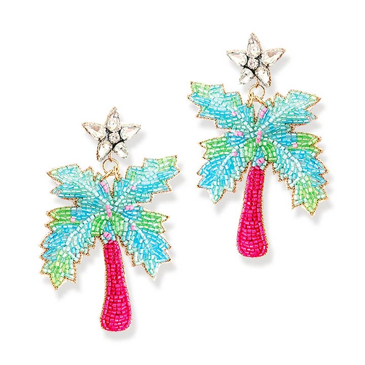 Lost Tropics Earrings for wholesale by Viv&Lou