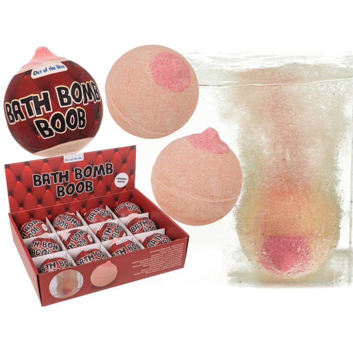 Kinky Pleasure - OB102 / OB103 - Boob Bath Bomb for wholesale by Kinky Pleasure