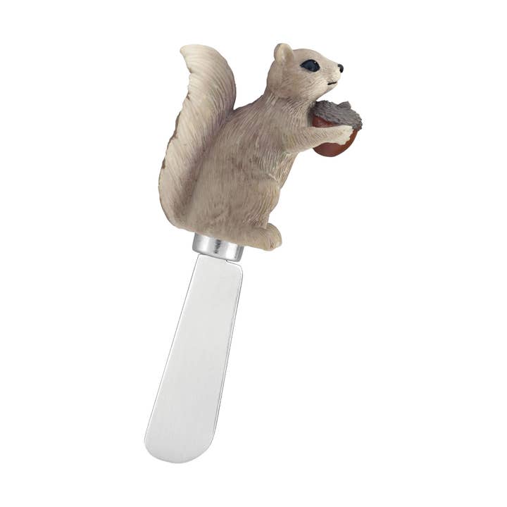 Supreme Housewares - Wholesale Cheese Spreader - Squirrels Polyresin Cheese Spreader2