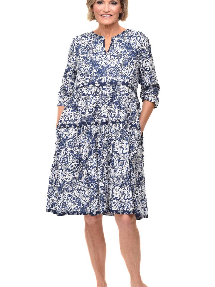 Robe Hayley CV1109 en Huron* pour la vente par Tulip Clothing