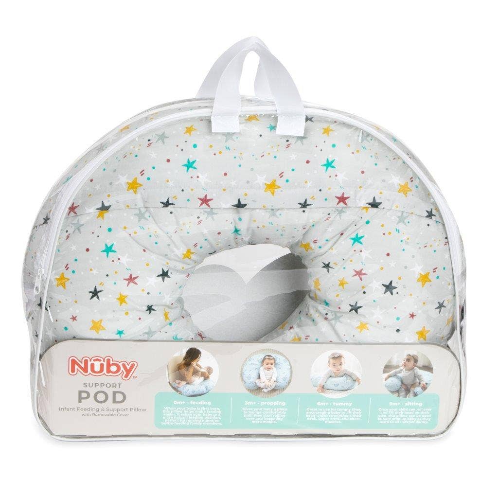 Dr. Talbot's - Wholesale Nursing Pillow/Pad - Maternity - Support Pod Infant Feeding & Support Pillow - Star Print1