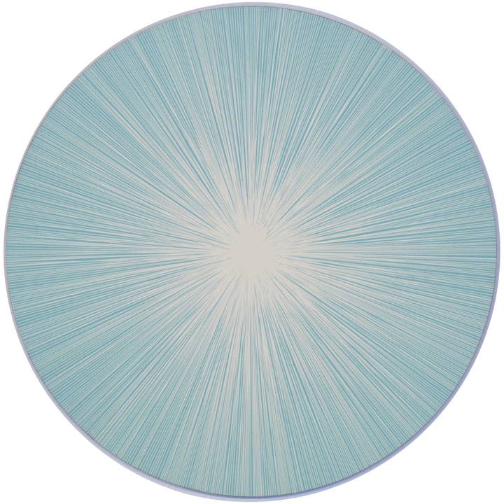 Placemat/ Coaster, Shadow Lines (Ice Blue) for wholesale by Tisch New York