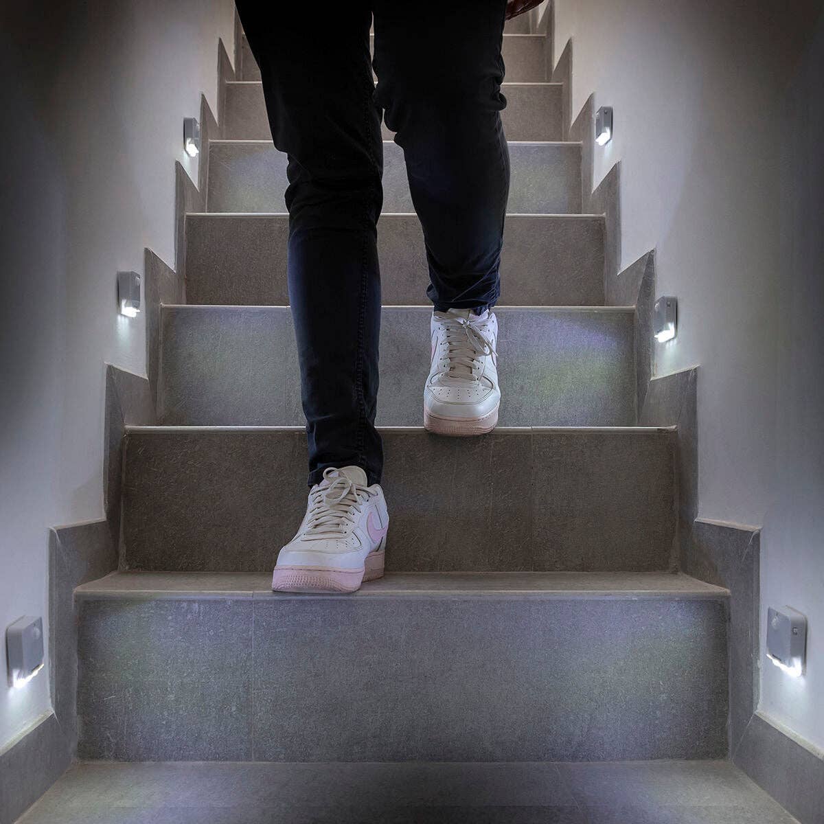 InnovaGoods - Vendita all'ingrosso Luci notturne - InnovaGoods Lumtoo Luci LED con Sensore di Movimento - 2 Pezzi3