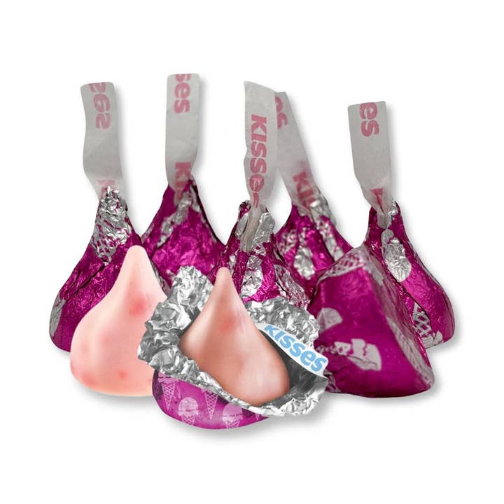 Hershey's Kisses saveur cornet de glace à la fraise – Pack économique en vrac pour la vente par Candy In Bulk