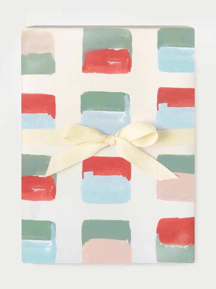 Emballage cadeau Holiday Blocks (rouleau) pour la vente par Our Heiday