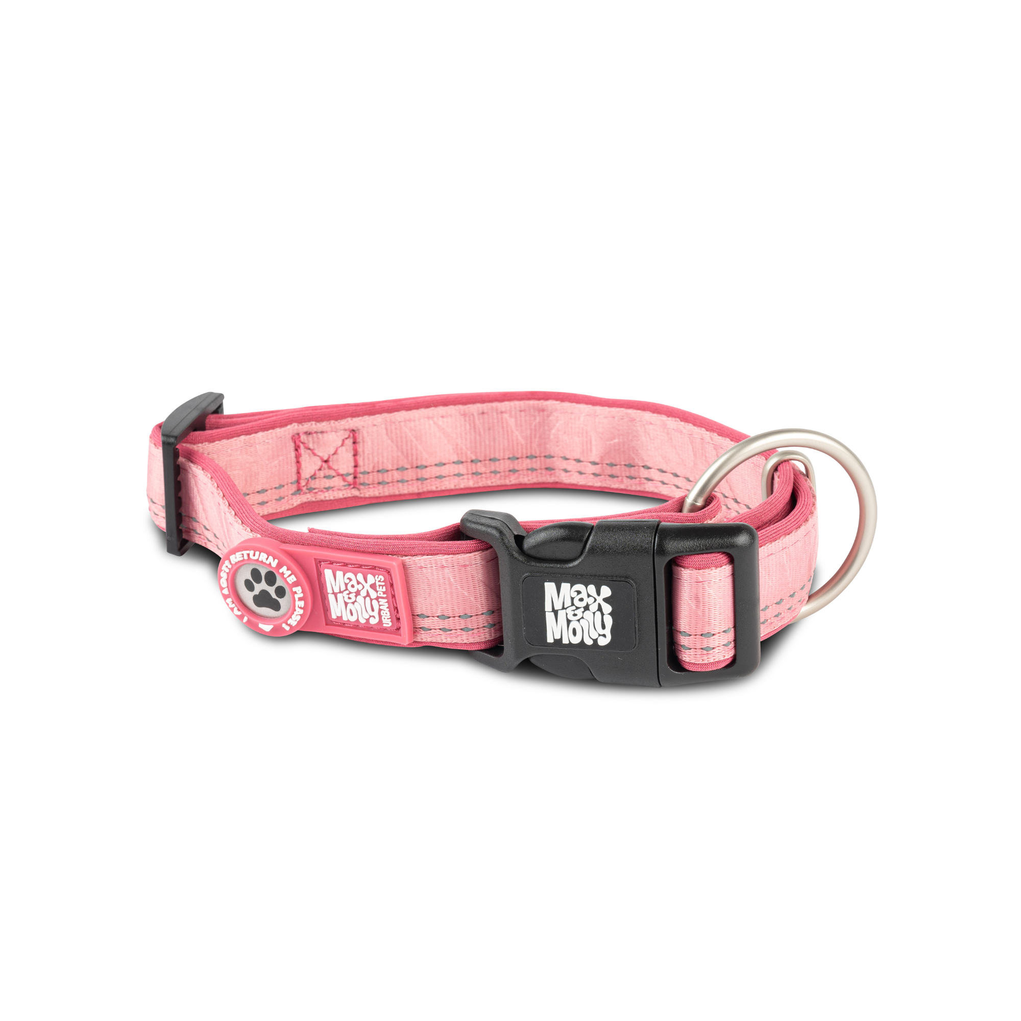 Max & Molly - Wholesale Pet Collar - Dog - GOTCHA! Smart ID Dog Collar - Matrix 2.0 Rose0