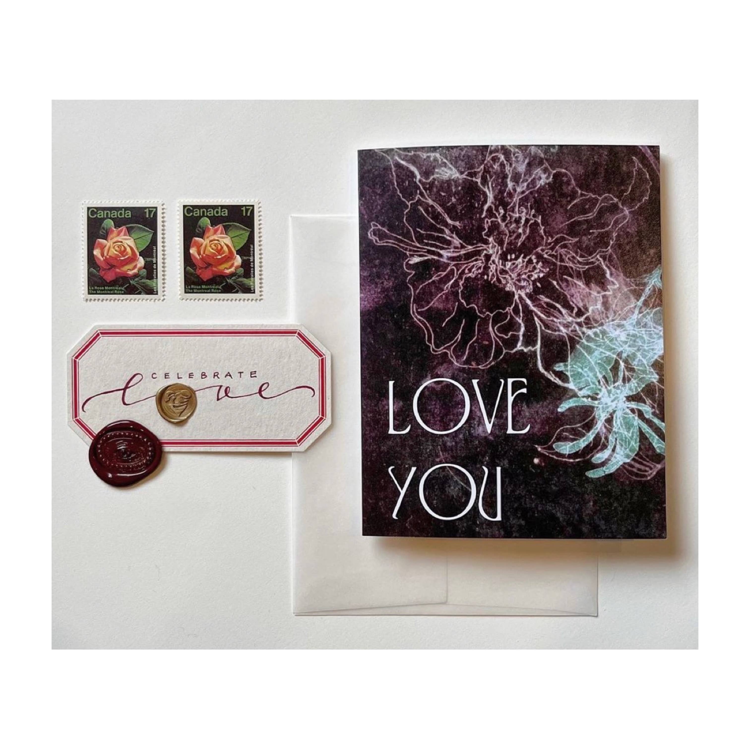 Fortuna Stationery - Vente Cartes de déclaration d'amour - Carte de voeux_Love You1