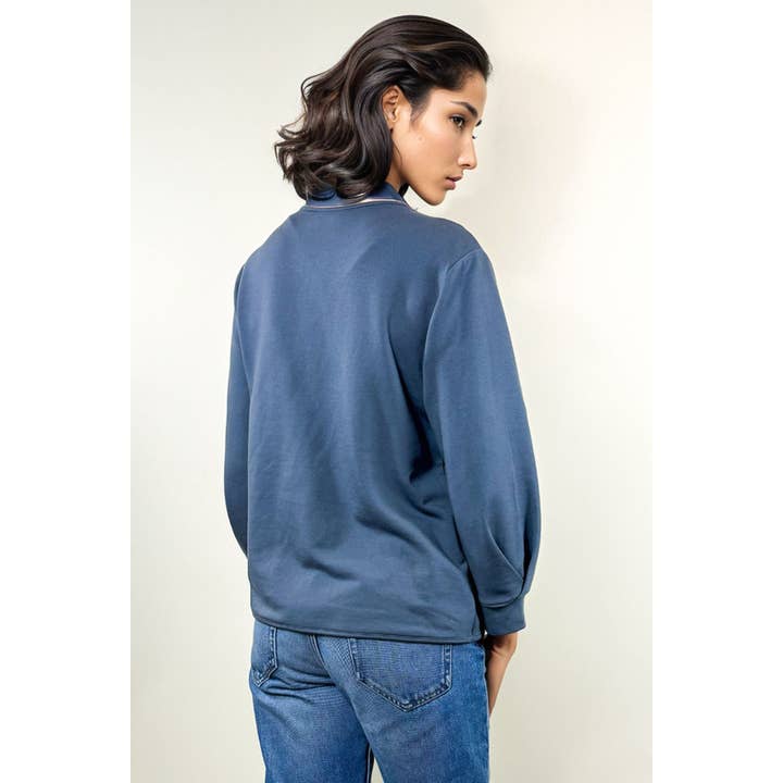 Simple Wishes – Top de amamentação - Maternidade por atacado – Camisola Carlotta Fleece11