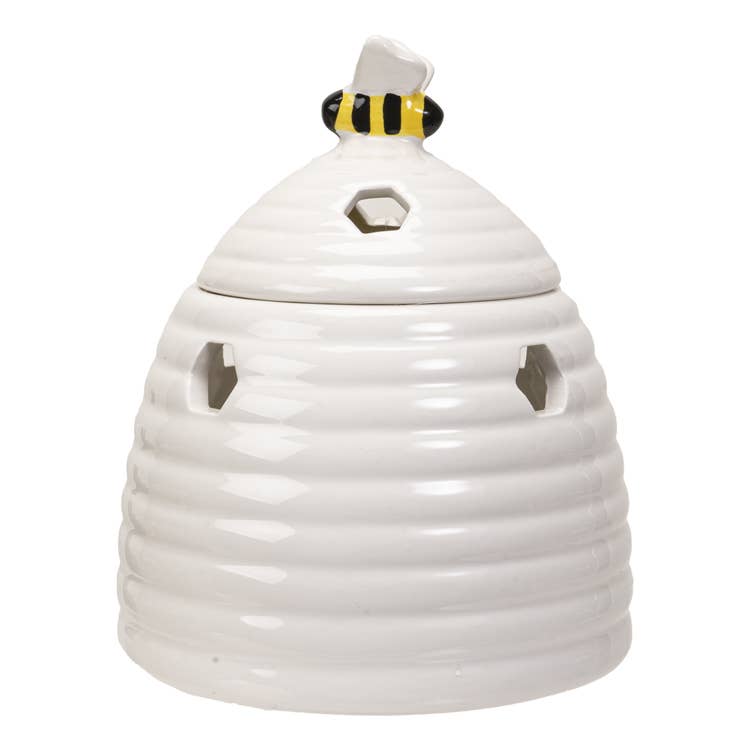Pacific Trading - Wholesale Oil Warmer - White Beehive Oil Burner3