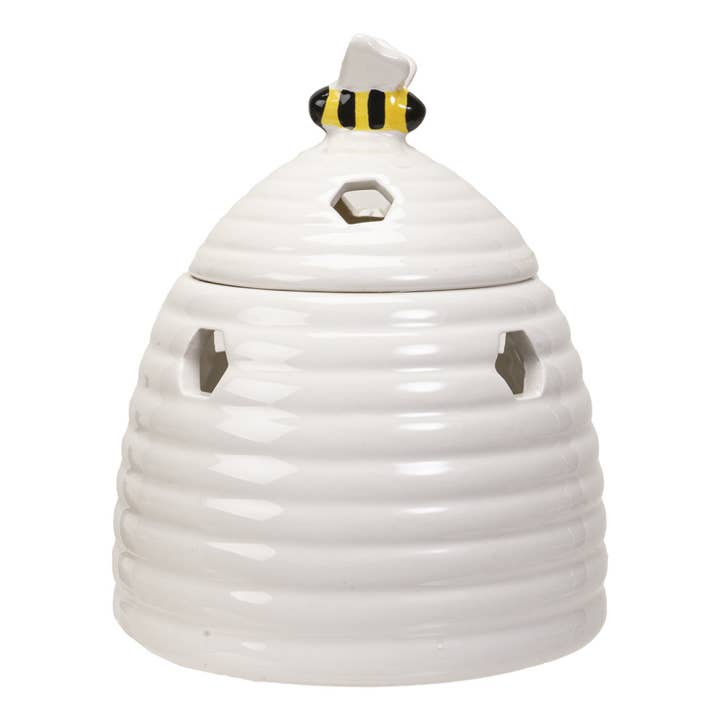Pacific Trading - Wholesale Oil Warmer - White Beehive Oil Burner3