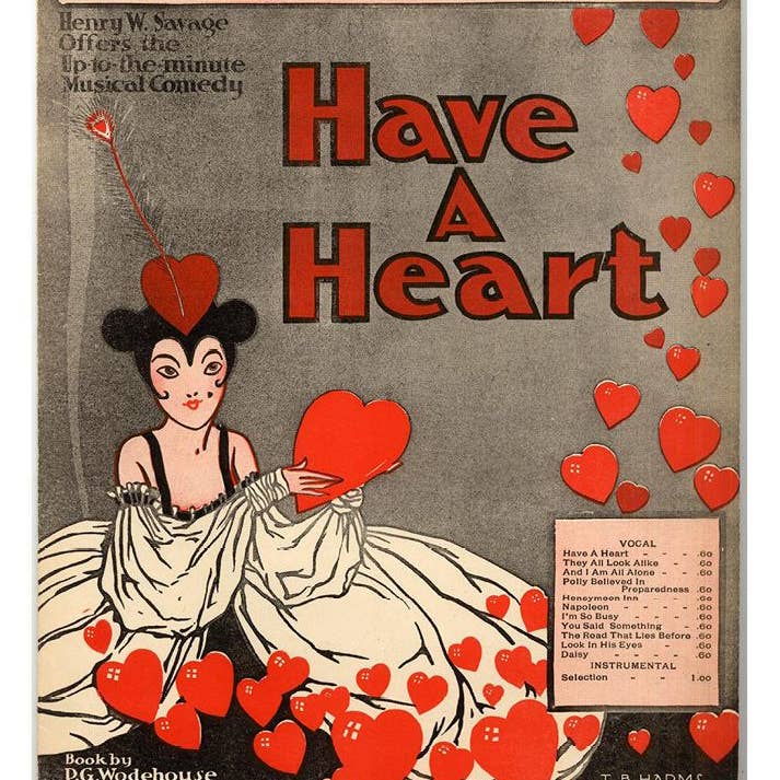 Have A Heart Sheet Music Cover,1916 for wholesale by The Retrospect Group Collection