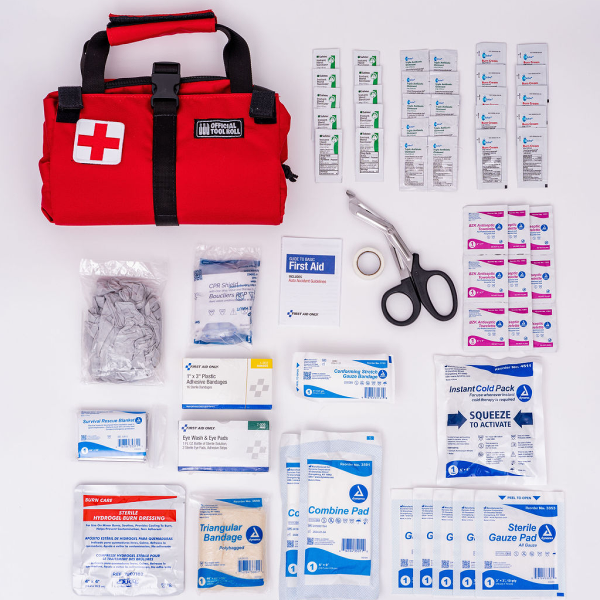 Official Tool Roll - Vendita all'ingrosso Kit di pronto soccorso - Medic Roll - Kit di pronto soccorso compatto e resistente5
