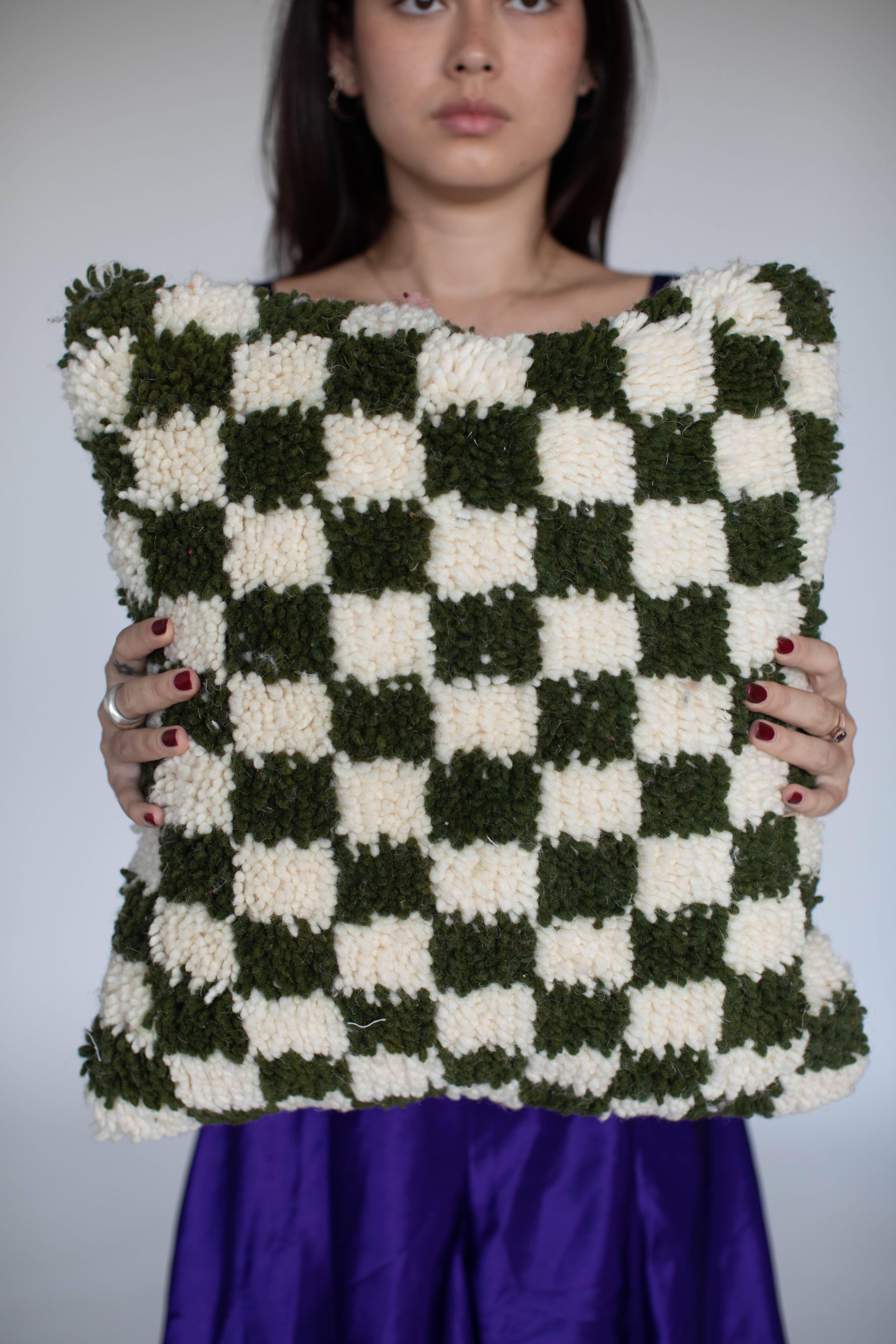 Voyage - Wholesale Throw pillow cover - Checkered Moroccan Pillow Covers2