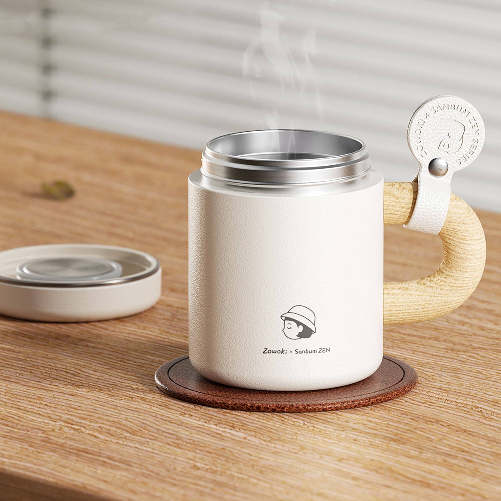 MinoCraft - Vendita all'ingrosso Bicchiere/tazza termica - Tazza termica in acciaio inossidabile in stile minimalista giapponese5