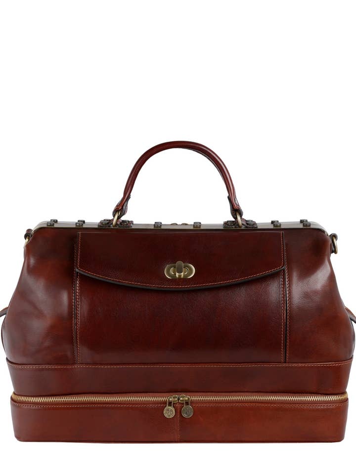 Leather Doctor Bag, Medical Bag, Leather Handbag - Doctor Faustus for wholesale by Time Resistance