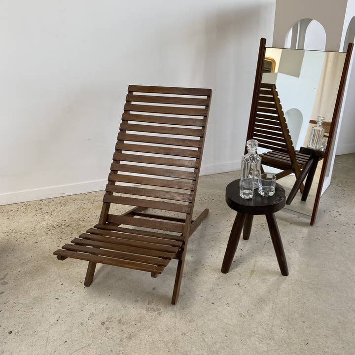 Office Objets - Wholesale Chair - Teak slatted folding lounge chair15