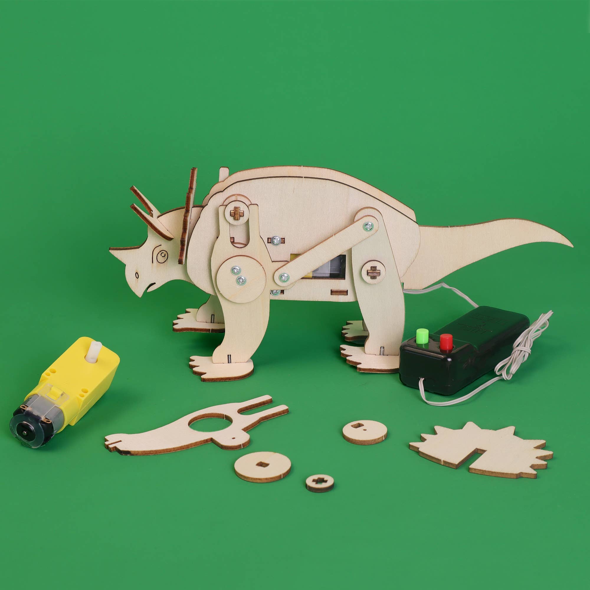 Kitsville - Wholesale DIY Craft Kit - Kids - Dinosaur Robot DIY Kit - Triceratops, STEM Toy, Craft Kit3