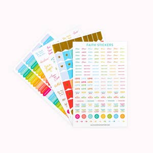 Wholesale Bible verse sticker, Christian stickers, Faith stickers for  your store