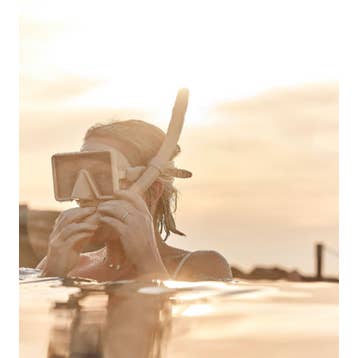 Gentle Habits US - Wholesale Sporting Accessories - Barbados Dive Mask + Snorkel - GOLD3