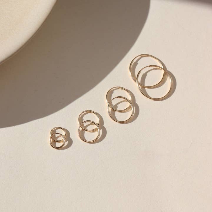 Goldie Hoops for wholesale by Token Jewelry