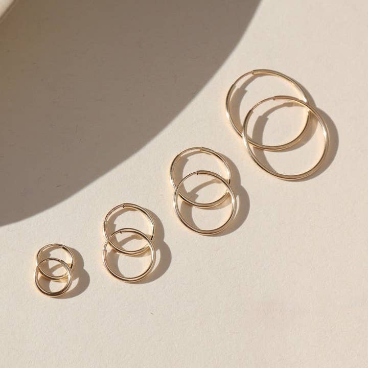 Goldie Hoops for wholesale by Token Jewelry