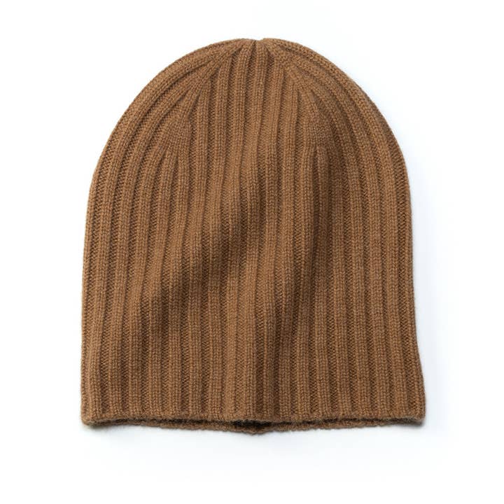 elenomad - Wholesale Beanie - Unisex - RIBBED - 100% cashmere unisex beanie0