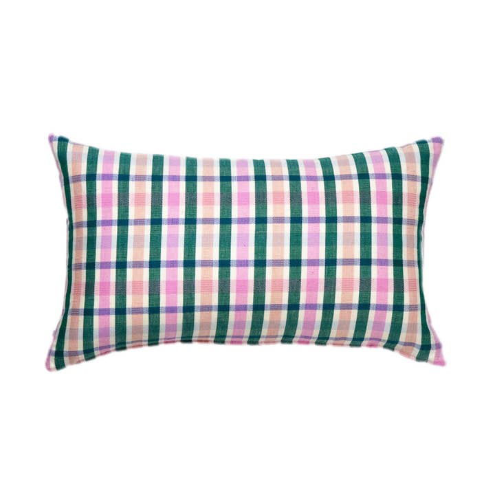 Archive NY Lola Plaid Lumbar Pillow for wholesale by Archive NY