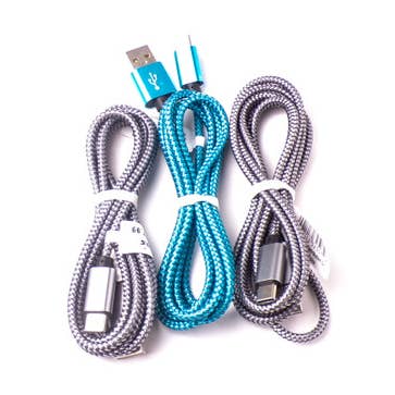 5-Zoll-Typ-C-USB-Ladekabel — 6er-Pack für den Großhandel von Mid America