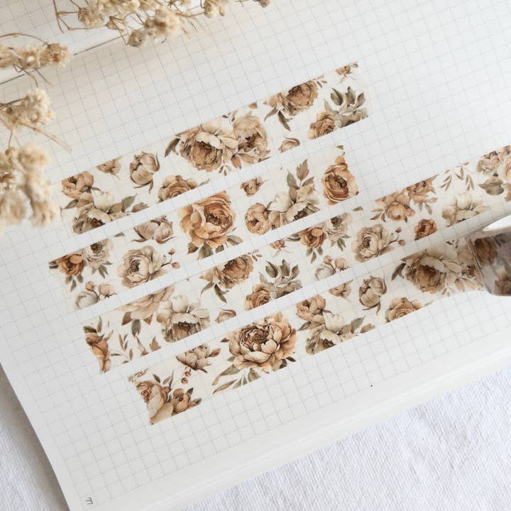 Fiori washi tape: Amantea collection (15mm) for wholesale by Crea with Gaby