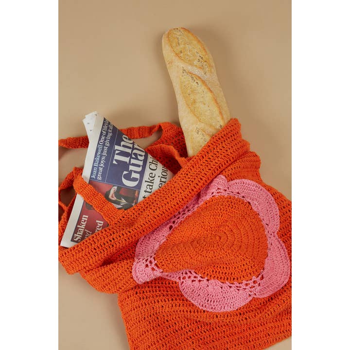 Turtle Bags - Wholesale Tote Bag - Women's - Daisy Bag - Crochet over the shoulder tote2