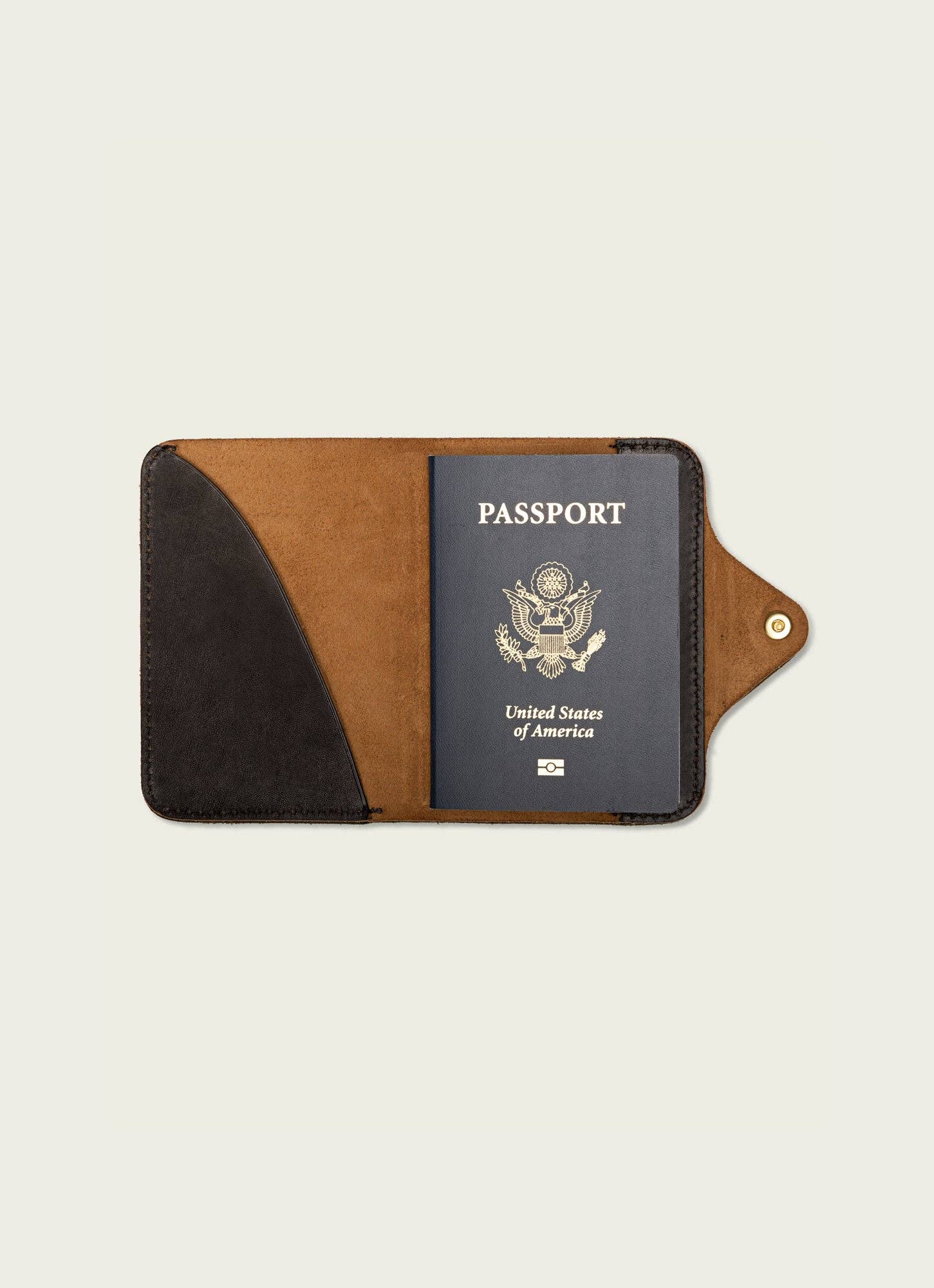 WP Standard - Wholesale Passport Case - Unisex - Leather Snap Passport Travel Wallet3