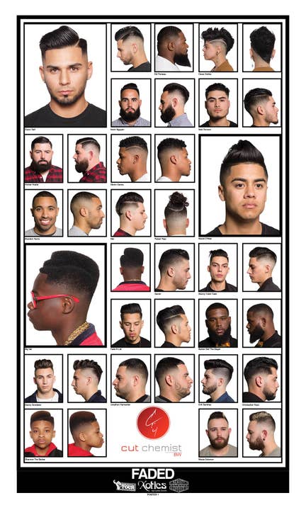 Xotics Products - Wholesale Poster - Faded Barbershop Poster by Cut Chemist