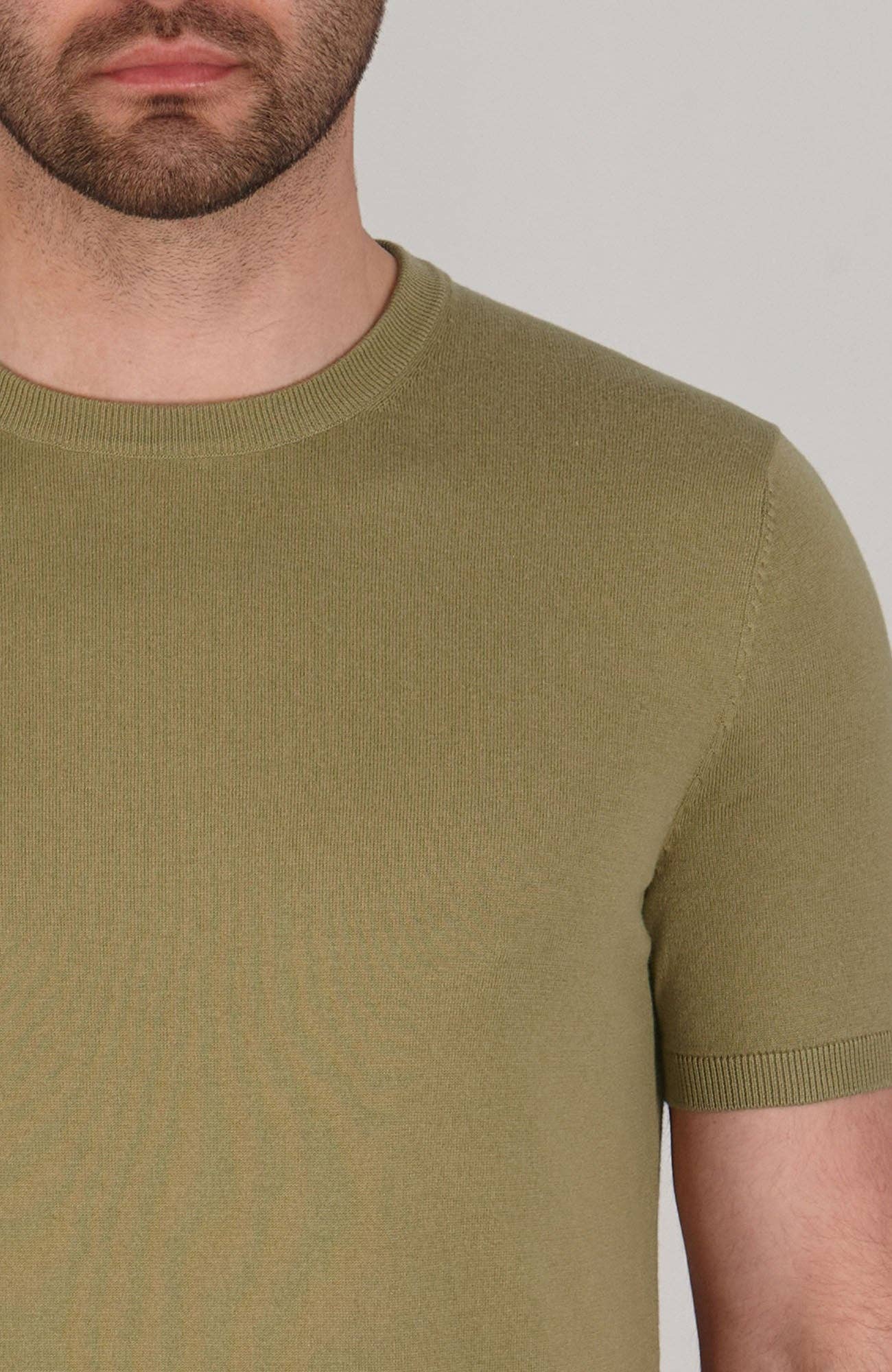 Paul James Knitwear - Wholesale T-Shirt - Men's - Mens Ultra Fine Cotton Knitted T-Shirt18