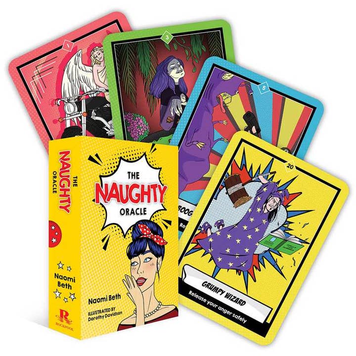 Simon & Schuster - Wholesale Tarot Cards - Naughty Oracle by Naomi Beth