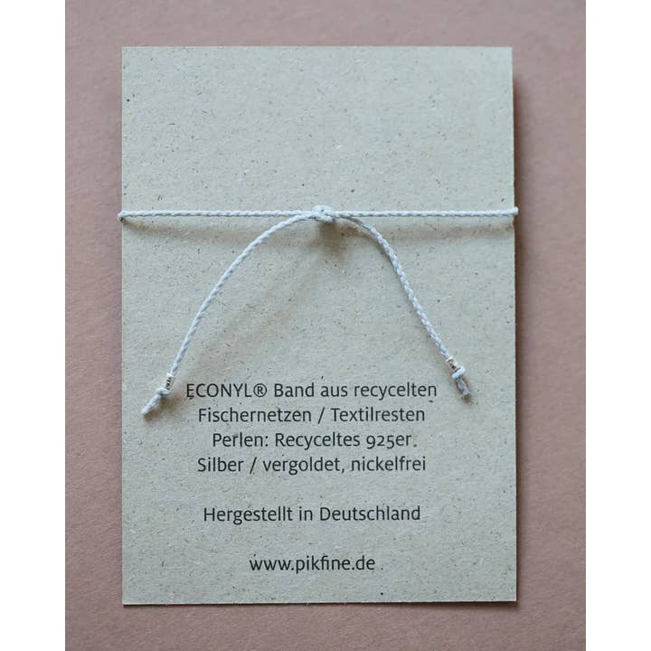 Pikfine eGbR - Wholesale Beaded Bracelet - Glass pearl bracelet “Nila”/silver and gold-plated5