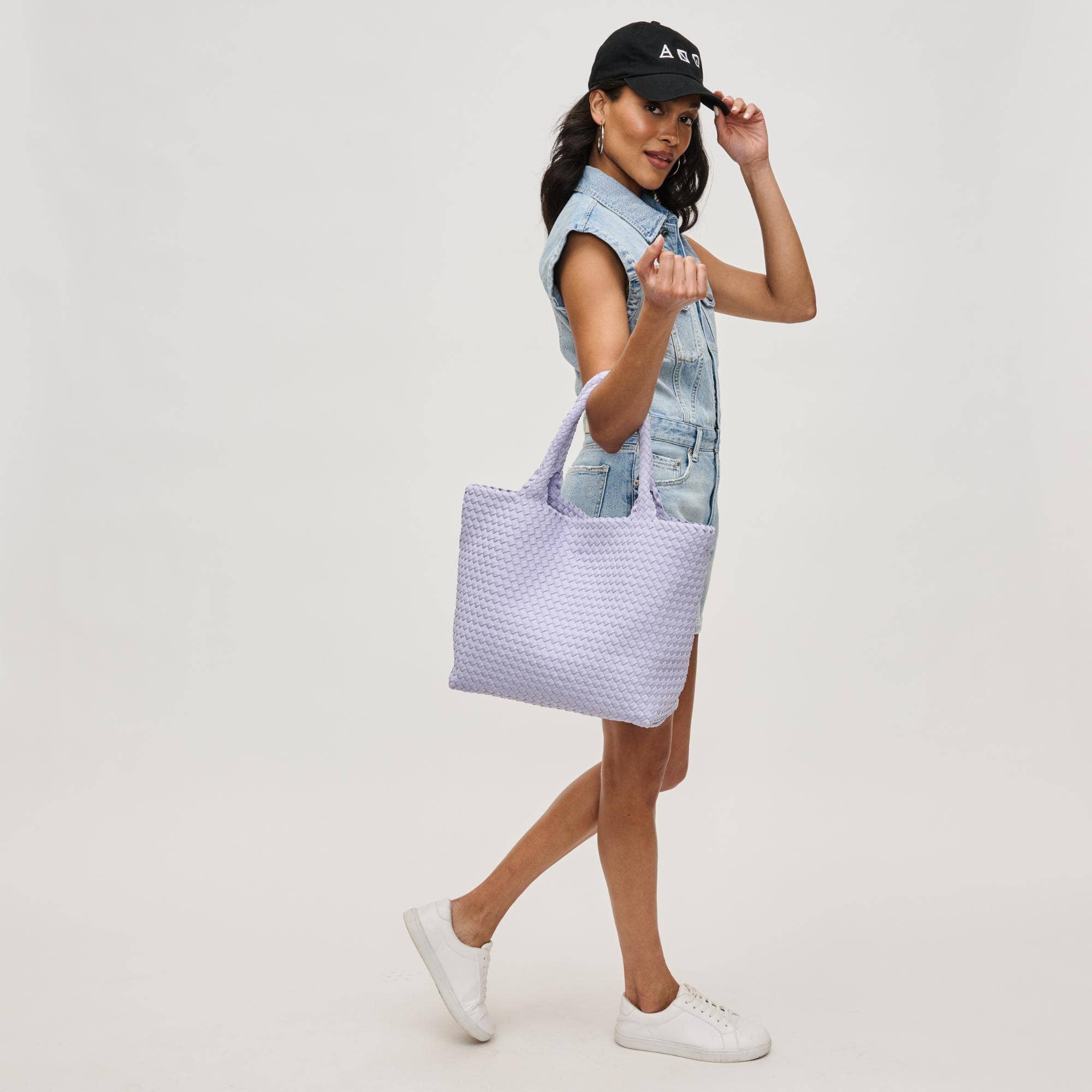 Sol and Selene - Vendita all'ingrosso Borsa tote - Donna - Borsa Media in Neoprene Intrecciato "Sky's The Limit"198