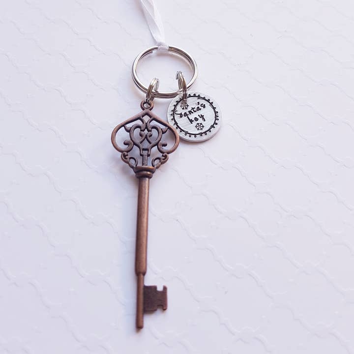 Santa key for wholesale by Resistance Jewelry