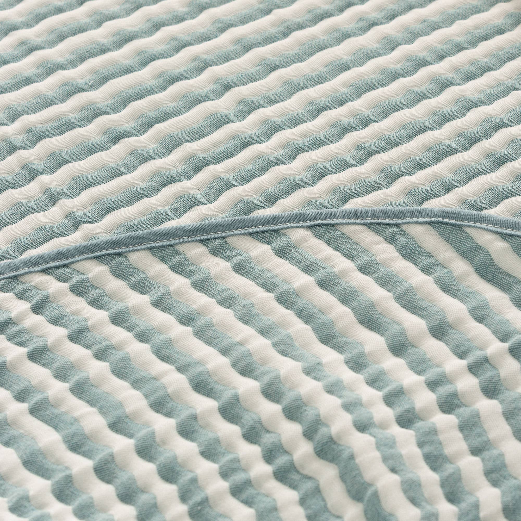 GAMUSI - Wholesale Quilt - NISA light cotton jacquard striped bedspread1