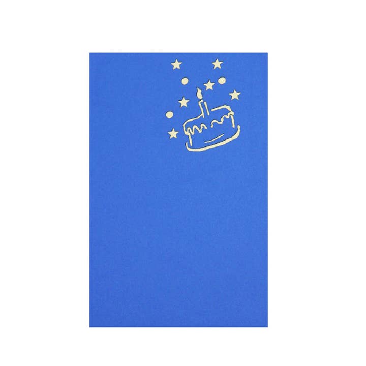 RF Distribution - Wholesale Birthday Card - Origami SURPRISE Birthday Cake Card1