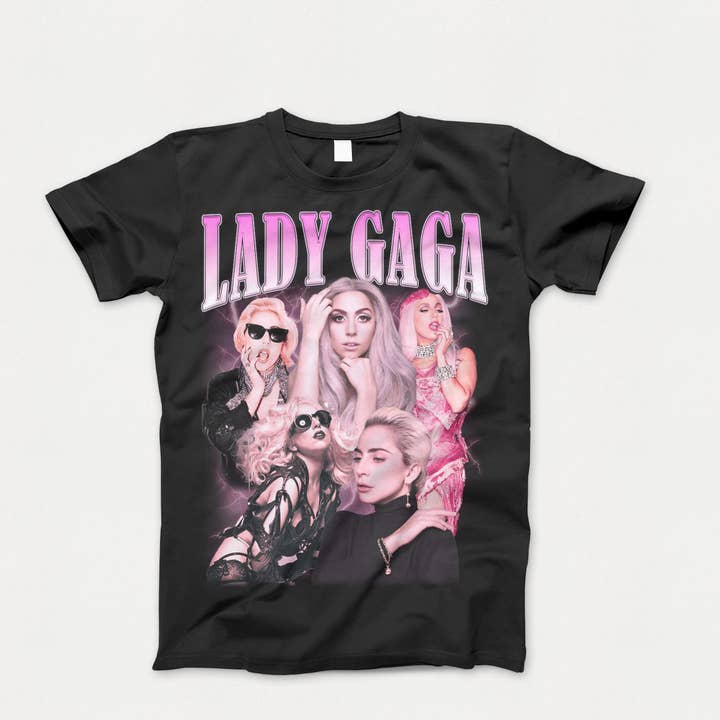 Unisex Adult Lady Gaga Tee Shirt for wholesale by Dimi Rogue