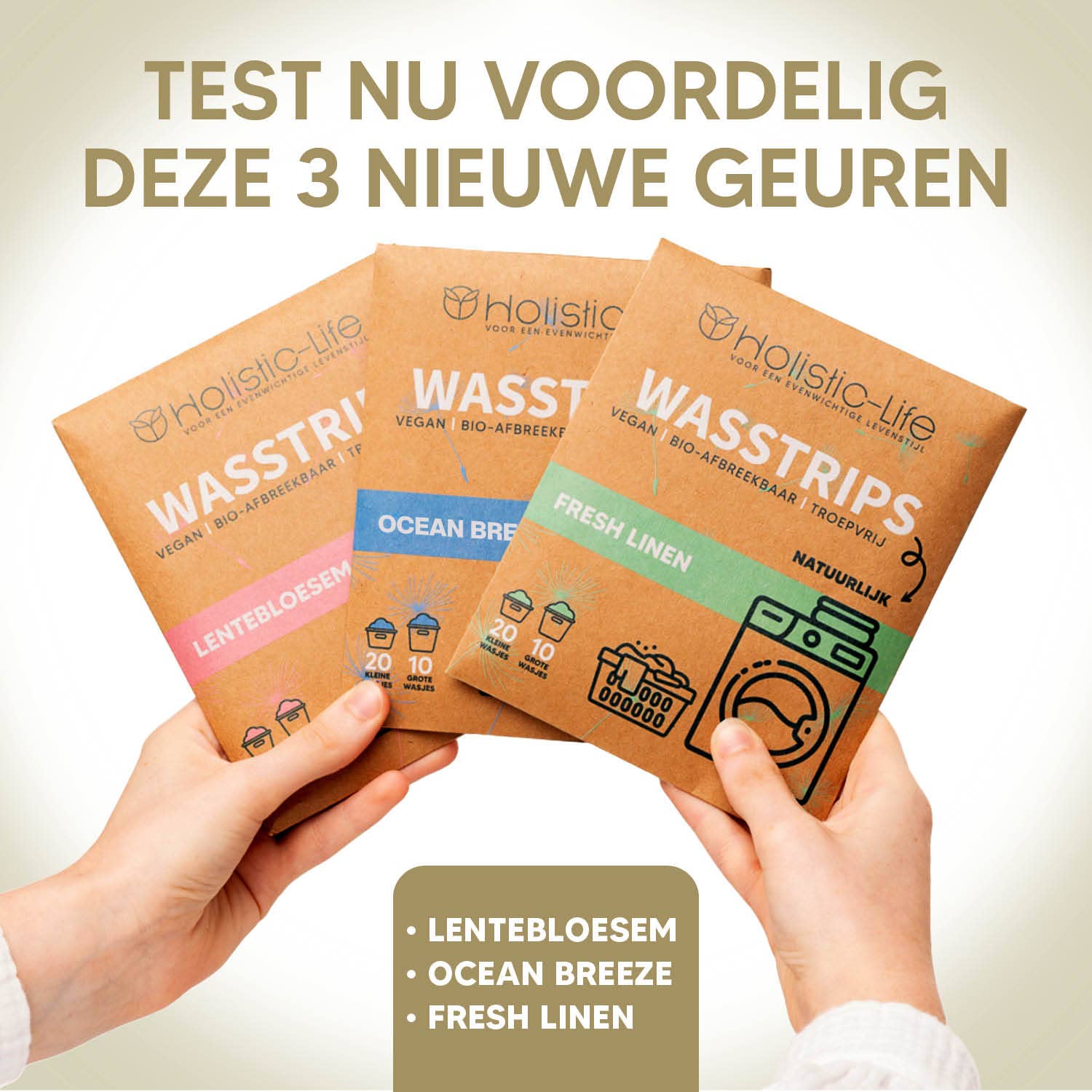 holistic-life - Wholesale Laundry Detergent Powder/Pods - Trial Pack Laundry Detergent Strips – 3x 20 washes7