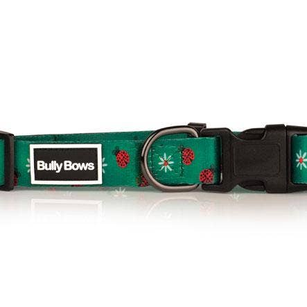 Love Bug Lady Bug Dog Collar for wholesale by Bully Bows